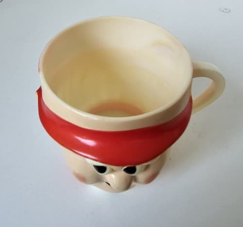 1972 Keebler Elf Plastic Mug Cup Vintage Ernie Keebler Character Kids Drinkware - Thumbnail 2