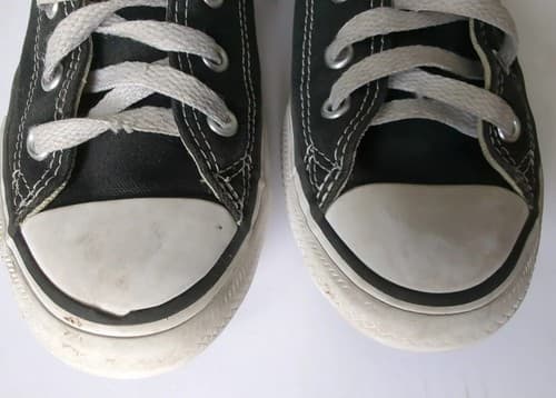 Converse All Star Low Top Black Sneakers Youth Chuck Taylor Lace Up Shoes - Thumbnail 2