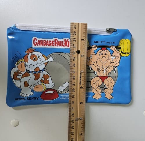 Vintage Garbage Pail Kids Zipper Pouch Pencil Case Brett Sweat Kennel Kenny Rare - Thumbnail 5