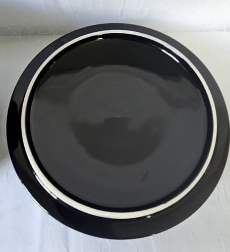 Nantucket Blue Crock Pot Baking Dish w/Lid Glazed Ceramic Ovenware Casserole - Thumbnail 5