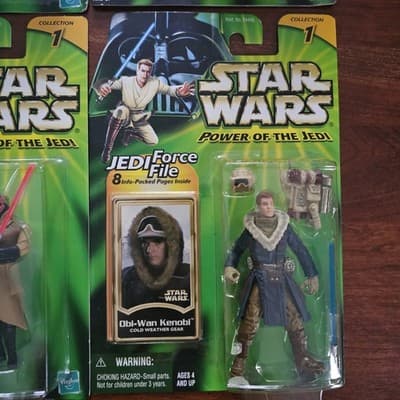 Star Wars POTF2 Kenner Figure Lot/6, 2000 Sealed Darth Maul Boss Nass IG-88 - Thumbnail 13