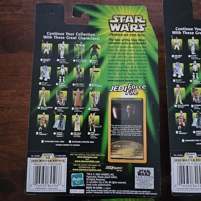 Star Wars POTF2 Kenner Figure Lot/6, 2000 Sealed Darth Maul Boss Nass IG-88 - Thumbnail 4