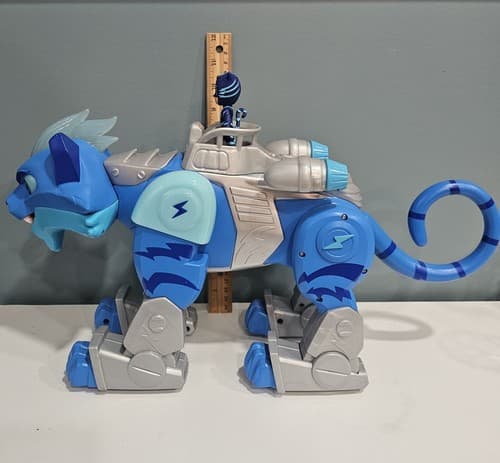 PJ Masks Power Cat Vehicle Animal Power Charge & Roar Catboy Figure Toy Tested - Thumbnail 6