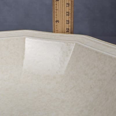 Mikasa Avante Ivory Serving Bowl FE 900 Japan 9.75" Vintage Retro - Thumbnail 8