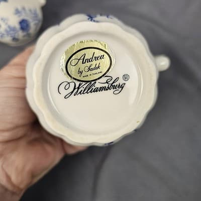 Andrea By Sadek Williamsburg Tea Time Collection Pitchers 2 Pieces - Thumbnail 8