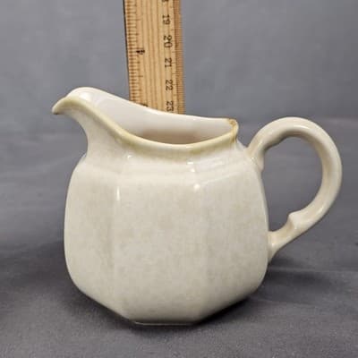 Mikasa Avante Ivory Creamer and Sugar Bowl with Lid Retro Vintage - Thumbnail 10