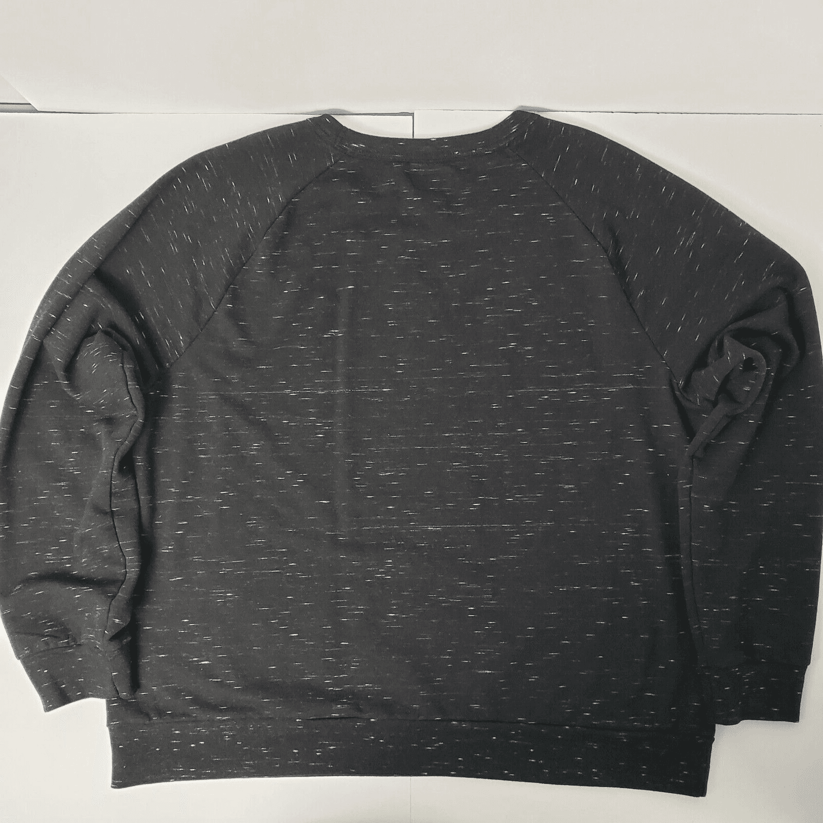 Arizona Jean Co Men’s Sweatshirt XXL Black White Speckled Pullover Crewneck - Thumbnail 4
