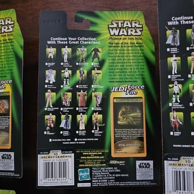 Star Wars POTF2 Kenner Figure Lot/8, 2000 Sealed Tessek Anakin Saesee Tiin Sabe - Thumbnail 6