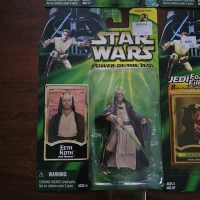 Star Wars POTF2 Kenner Figure Lot/8, 2000 Sealed Tessek Anakin Saesee Tiin Sabe - Thumbnail 11