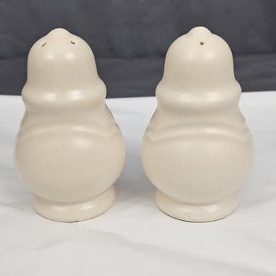 Vintage Pfaltzgraff Remembrance Salt & Pepper Shakers Floral Leaf - Thumbnail 4