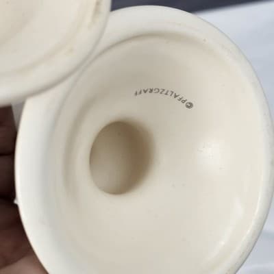 Pfaltzgraff Rememberance Tapered Candle Holders Vintage Pair of 2, 5" Tall - Thumbnail 5