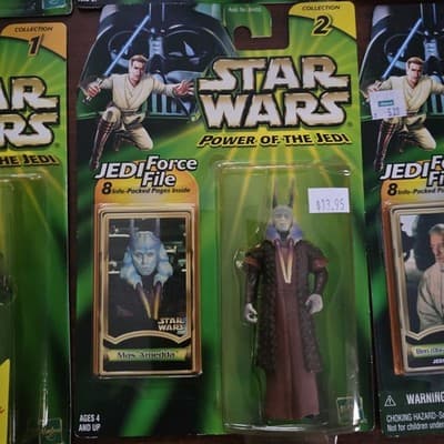 Star Wars POTF2 Kenner Figure Lot/8, 2000 Sealed Tessek Anakin Saesee Tiin Sabe - Thumbnail 15