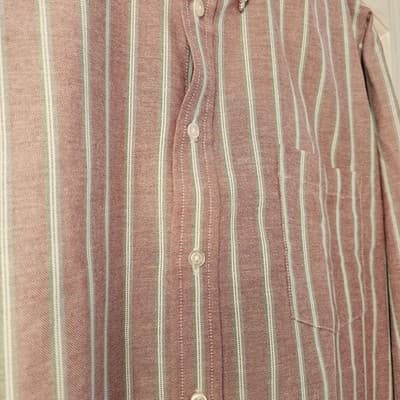 Manhattan Dress Shirt Men’s Size 16.5 32/33 Long Sleeve Pocket Classic Business - Thumbnail 5