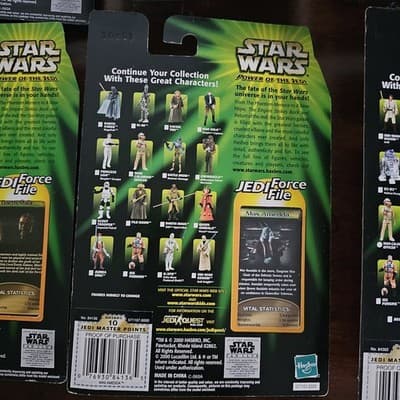 Star Wars POTF2 Kenner Figure Lot/8, 2000 Sealed Tessek Anakin Saesee Tiin Sabe - Thumbnail 16