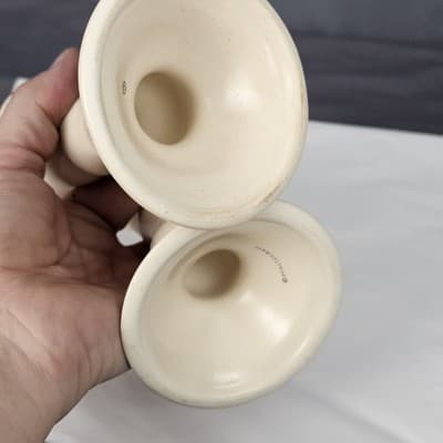 Pfaltzgraff Rememberance Tapered Candle Holders Vintage Pair of 2, 5" Tall - Thumbnail 4