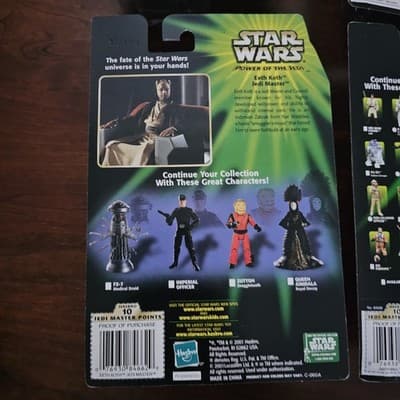 Star Wars POTF2 Kenner Figure Lot/8, 2000 Sealed Tessek Anakin Saesee Tiin Sabe - Thumbnail 12