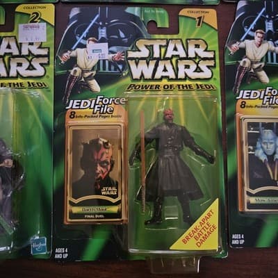 Star Wars POTF2 Kenner Figure Lot/8, 2000 Sealed Tessek Anakin Saesee Tiin Sabe - Thumbnail 13