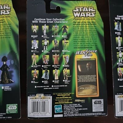 Star Wars POTF2 Kenner Figure Lot/8, 2000 Sealed Tessek Anakin Saesee Tiin Sabe - Thumbnail 14