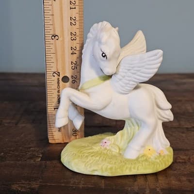 Vintage Wallace & Berrie co. Fantasy Series Pegasus 1982 #4962 Porcelain - Thumbnail 7