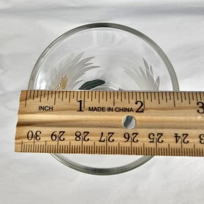 Vintage Boscul Peanut Butter 5" Glass Water Lily Mrs. J. H Pring - Thumbnail 12