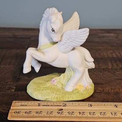 Vintage Wallace & Berrie co. Fantasy Series Pegasus 1982 #4962 Porcelain - Thumbnail 6