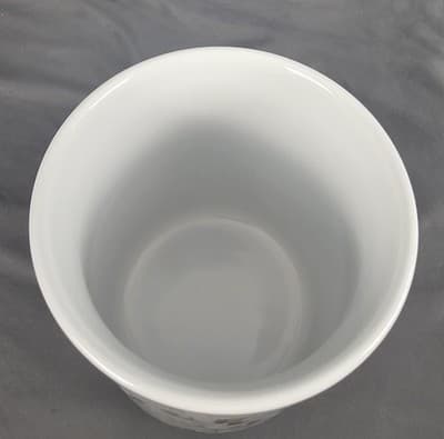 ROYAL KENT Poland Daisies Bucket Utensil Holder Deep Dish CIRCA 1990 - Thumbnail 2