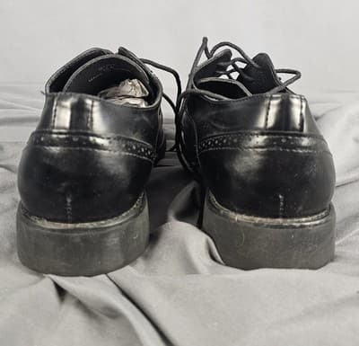 Golaiman Mens Black Shoes Size 10.5 G1201 Dress Work - Thumbnail 3