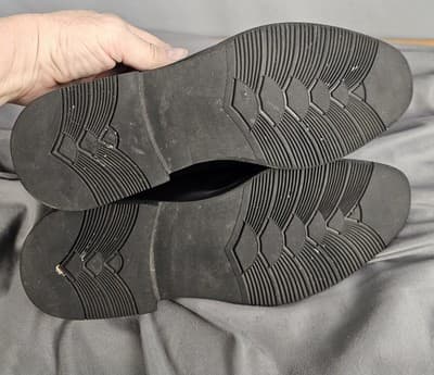 Golaiman Mens Black Shoes Size 10.5 G1201 Dress Work - Thumbnail 6