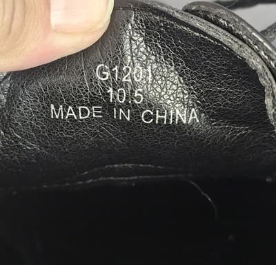 Golaiman Mens Black Shoes Size 10.5 G1201 Dress Work - Thumbnail 7