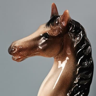 Vintage 1958 Lane & Co Horse Stallion Ceramic Accent Figurine. READ - Thumbnail 2