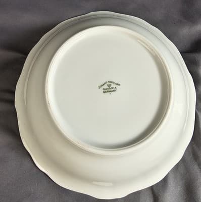 Johann Haviland 8.5" Veggie Serving Bowl Blue Garland Traditions China Corp NEW - Thumbnail 6