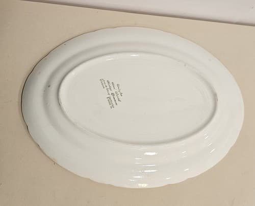 Stetson Potteries 12" x 9" Oval Platters Heritage Dinnerware Hand Painted - Thumbnail 5