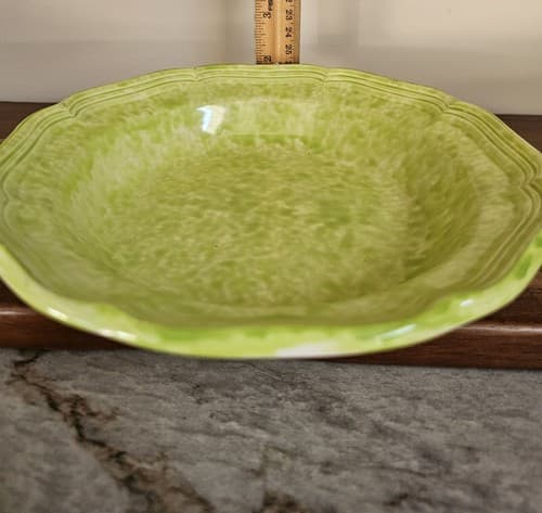 MIKASA SERVING BOWL COUNTRY CHARM BROCCOLI D9401 RETRO CABBAGE - Thumbnail 4