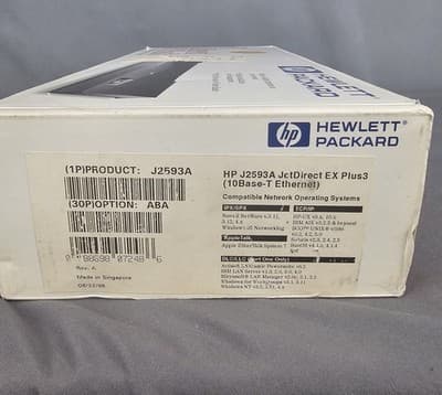 HP Jetdirect EX Plus 3 External Print Server (J2593-6000 1) - Thumbnail 2