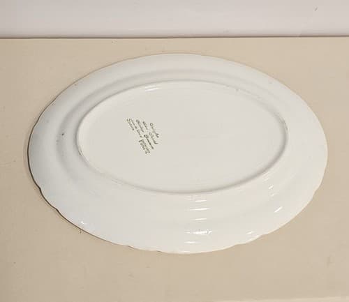 Stetson Potteries 12" x 9" Oval Platters Heritage Dinnerware Hand Painted - Thumbnail 6