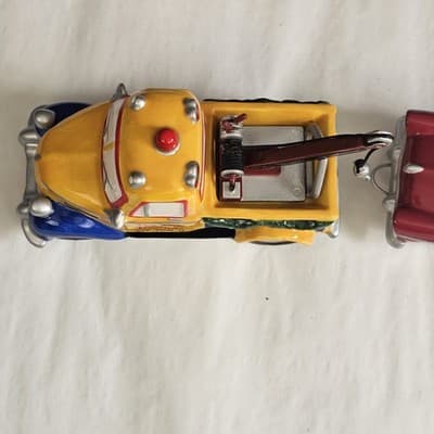 Dept 56 Snow Village Terry's Towing 54895 Truck Car - Thumbnail 5