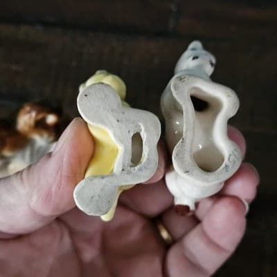 Vintage Lot of Porcelain Horses Set of 3, 2.5-3" Tall JAPAN, USA - Thumbnail 10