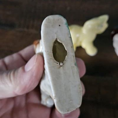 Vintage Lot of Porcelain Horses Set of 3, 2.5-3" Tall JAPAN, USA - Thumbnail 9