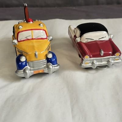 Dept 56 Snow Village Terry's Towing 54895 Truck Car - Thumbnail 7