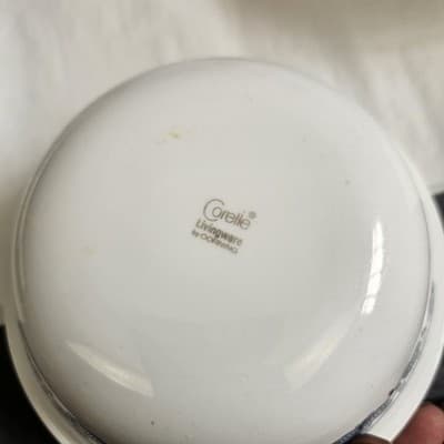 6 VTG Corelle Old Town Blue Cereal Soup Bowl. Made In USA 6” Round - Thumbnail 4
