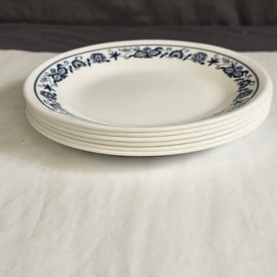 Corelle - Old Towne Blue Onion - 6 Bread Plates 6 3/4” Vintage - Thumbnail 4