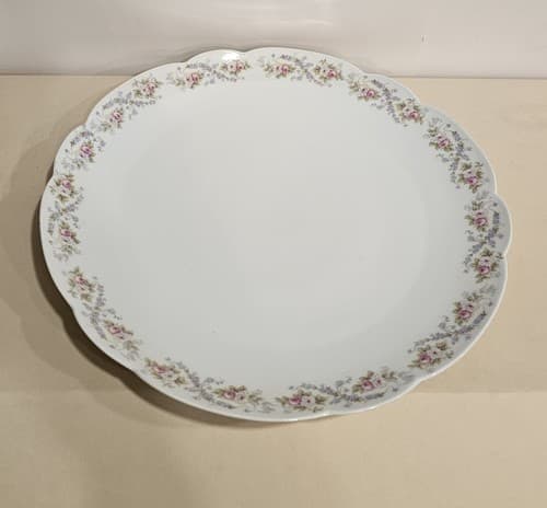 Vintage Imperial Crown Porcelain Serving Platters Vienna Australia 3 Pcs Rose - Thumbnail 11