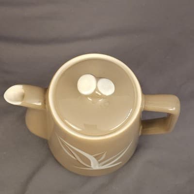 Winfield Fine Porcelain China Desert Dawn Pitcher Teapot Excellent Condition - Thumbnail 3