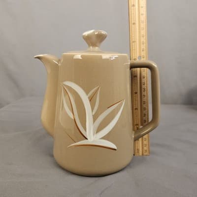 Winfield Fine Porcelain China Desert Dawn Pitcher Teapot Excellent Condition - Thumbnail 10