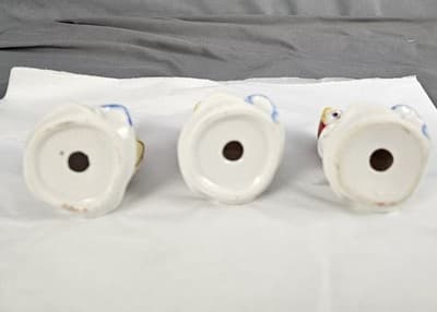 3 Vintage Little Red Riding Hood Salt & Pepper Shakers - Thumbnail 9