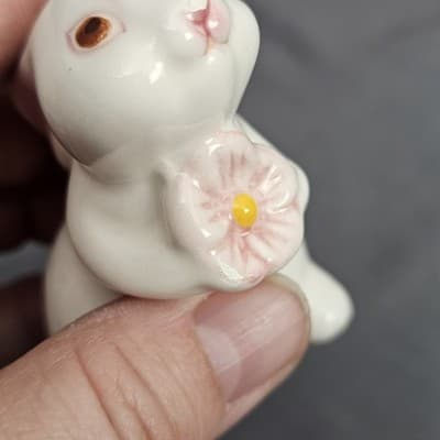 Vtg Avon Bunny Mates Salt And Pepper Shakers 1983 Easter Spring Rabbit Easter - Thumbnail 8