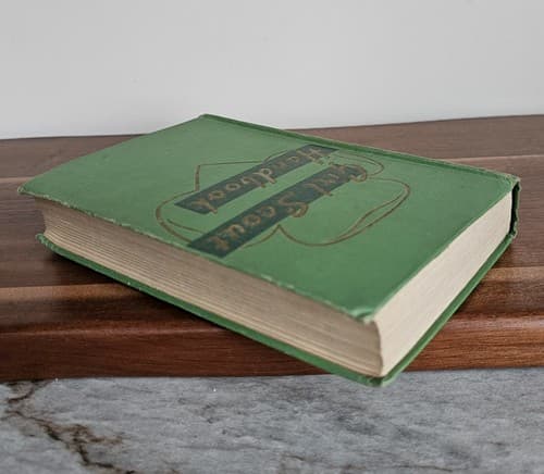 Vintage GIRL SCOUT HANDBOOK Ninth Impression Edition 1947, Hardcover - Thumbnail 9