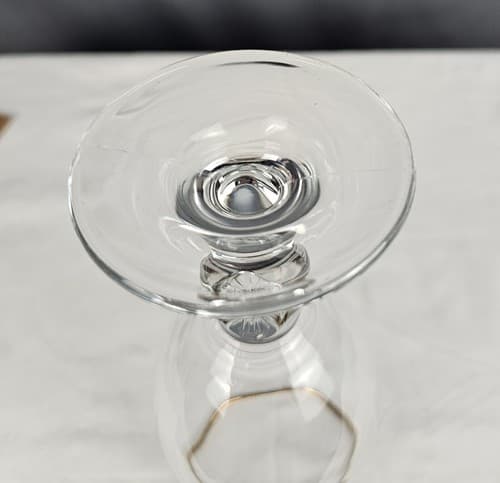 Stella Artois Gold Rimmed Beer Glass Stem Chalices 33 CL M18 Glass - Thumbnail 5