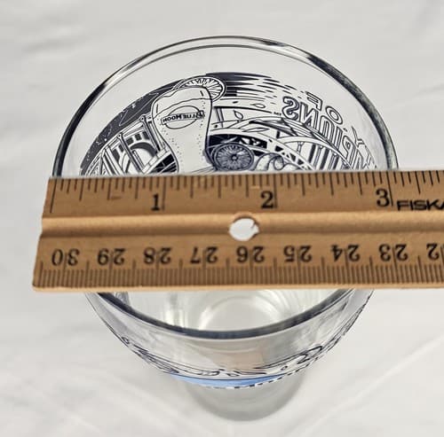 Blue Moon "City of Champions" Pilsner 20oz Tallboy Beer Glass 8.75” Tall - Thumbnail 5