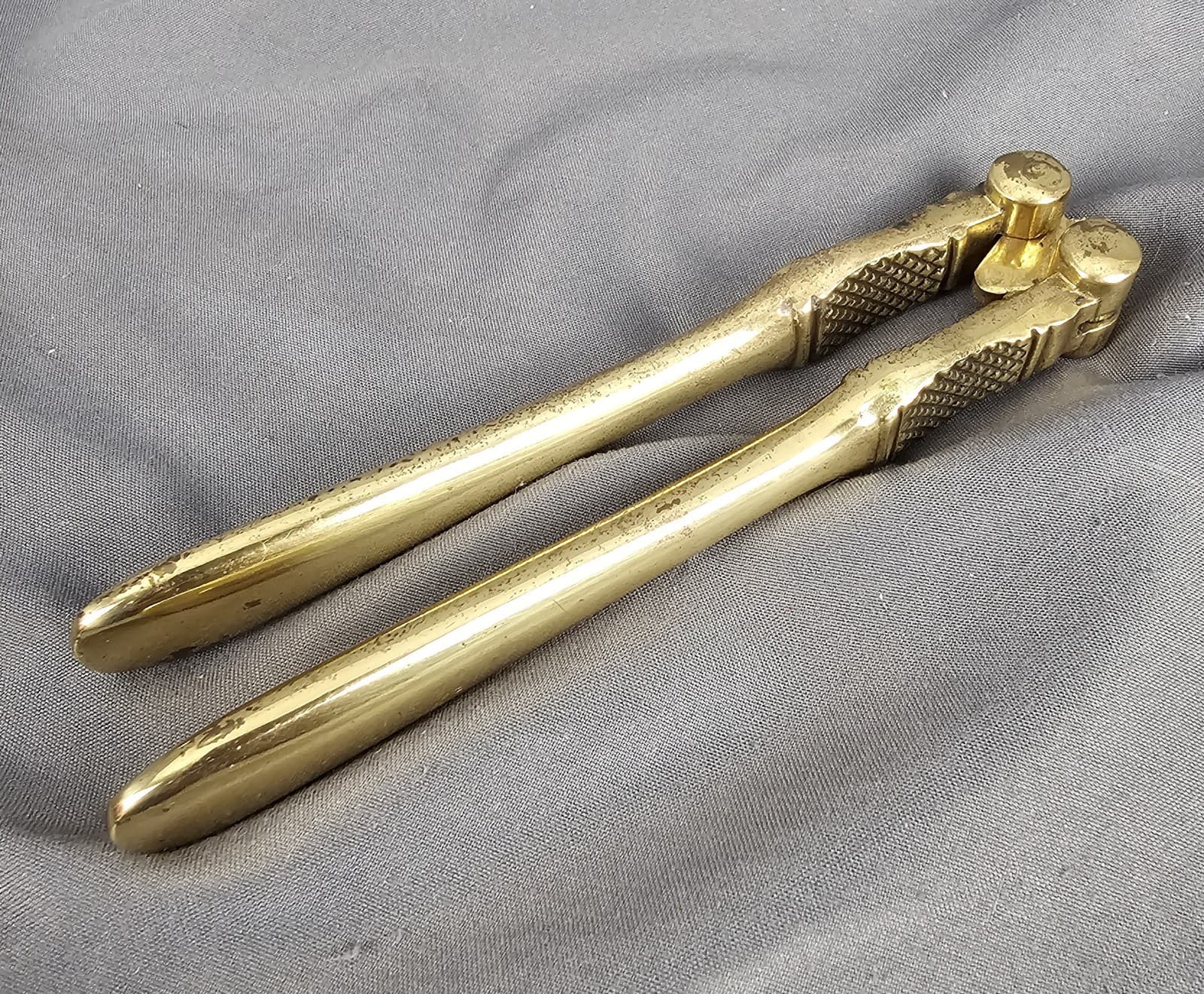 Brass Vintage Nut Lobster Cracker Excellent Condition 5" - Thumbnail 4